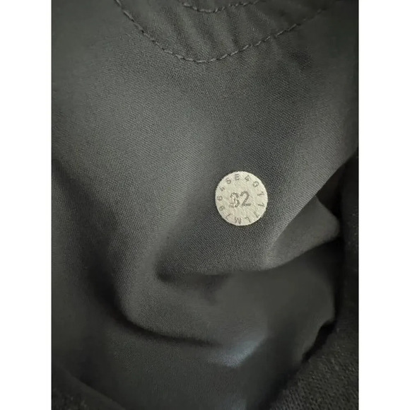 Lululuemon The Works Chino Shorts Size 32 White Nautical Navy Blue - Picture 2 of 6